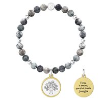 Bracciale Kidult Donna Family in Acciaio Pietre dure 732226 - 732226